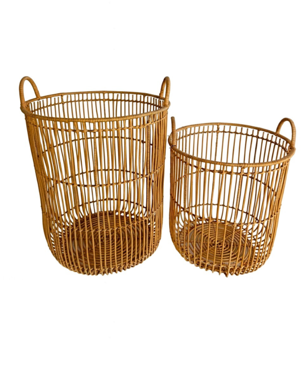 Simple Design Rattan Baskets