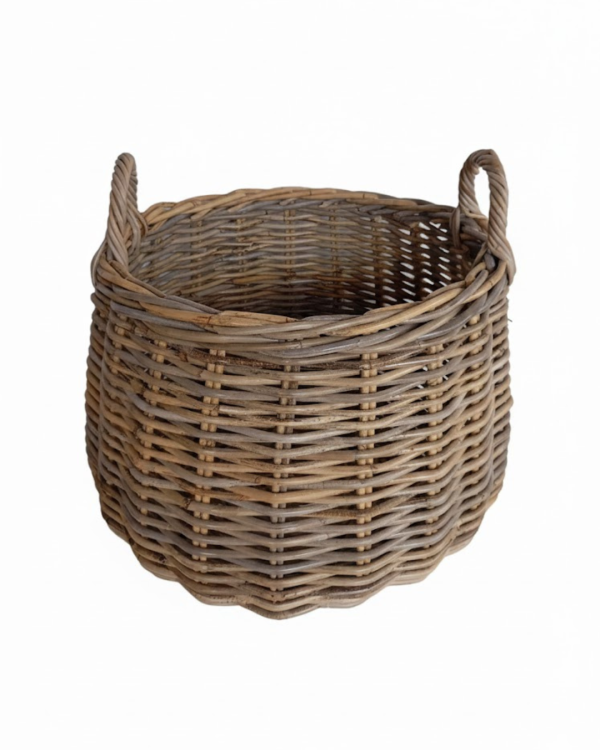 42 Simple Design Dark Rattan Baskets